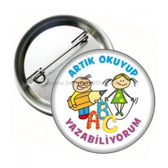 Artık Okuyup Yazabiliyorum Başarı Rozeti Artık Okuyup Yazabiliyorum Başarı Rozeti