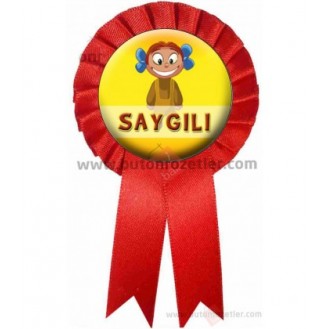 Saygılı Yaka Kokartı Kız Öğrenci Saygılı Yaka Kokartı Kız Öğrenci