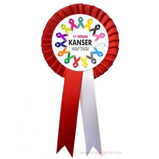 Kokart Kanser Haftası Saten Kokart Kokart Kanser Haftası Saten Kokart
