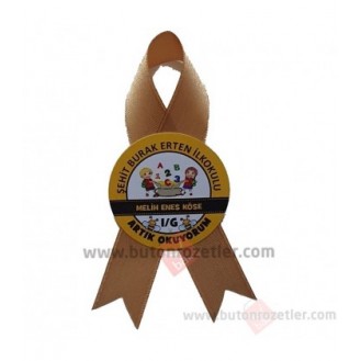 Kurdeleli  İsimli 1 Sınıf Okuma Rozeti 067