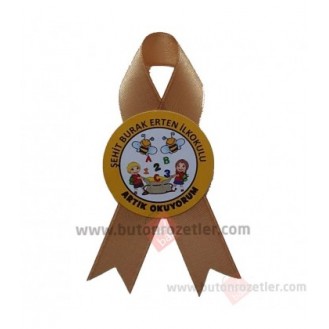 Artık Okuyorum Kurdelesi Karton Baskılı 066